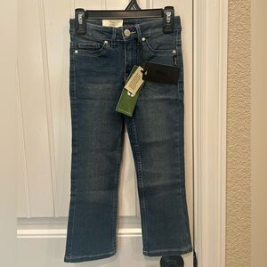 Silver Slim boot cut Jeans Dark Blue Straight Leg Kids Jeans